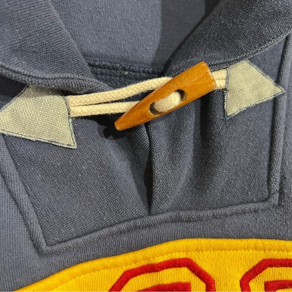 Coogi Sweatshirt Mens 3X Spellout Varsity Style Pullover Wood Toggle Closure - Picture 8 of 14